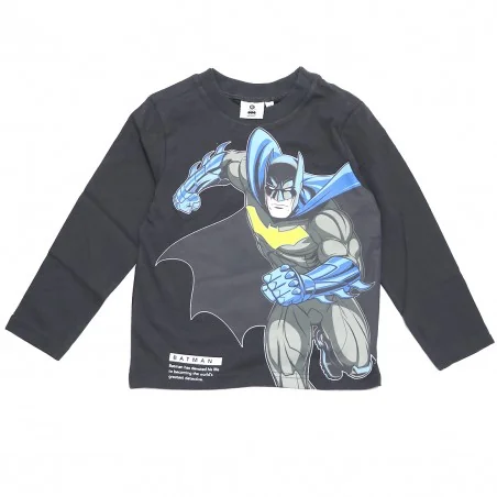 Εποχιακό Μακρυμάνικο Μπλουζάκι DC Comics Batman "Greatest Detective" – Γραφίτης (HY10333 DGrey)