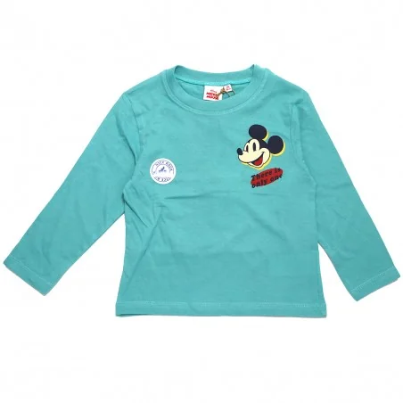 Παιδικό Μακρυμάνικο μπλουζάκι Disney Mickey Mouse "There Is Only One" – Βεραμάν (HY10013) - Μπλουζάκια Μακρυμάνικα (μακό)