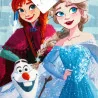Παιδική Πετσέτα Προσώπου & Χεριών Disney Frozen "Friends Forever" 30x50cm – 100% Βαμβάκι (FML365822)