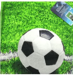 Παιδική Πετσέτα Προσώπου & Χεριών Football "Corner" 30x50cm – 100% Βαμβάκι (JFK106281) - Πετσέτες προσώπου / νηπιαγωγείου