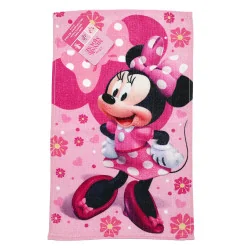 Παιδική Πετσέτα Προσώπου & Χεριών Disney Minnie Mouse "Sweet Bow" 30x50cm – 100% Βαμβάκι (FML365907) - Πετσέτες προσώπου / νη...