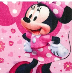 Παιδική Πετσέτα Προσώπου & Χεριών Disney Minnie Mouse "Sweet Bow" 30x50cm – 100% Βαμβάκι (FML365907) - Πετσέτες προσώπου / νη...