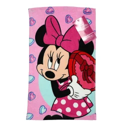 Παιδική Πετσέτα Προσώπου & Χεριών Disney Minnie Mouse "Bonbon Hearts" 30x50cm – 100% Βαμβάκι (JFK036662) - Πετσέτες προσώπου ...