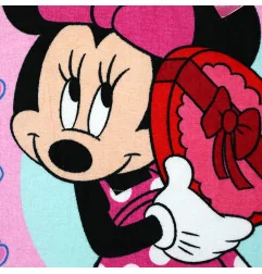 Παιδική Πετσέτα Προσώπου & Χεριών Disney Minnie Mouse "Bonbon Hearts" 30x50cm – 100% Βαμβάκι (JFK036662) - Πετσέτες προσώπου ...