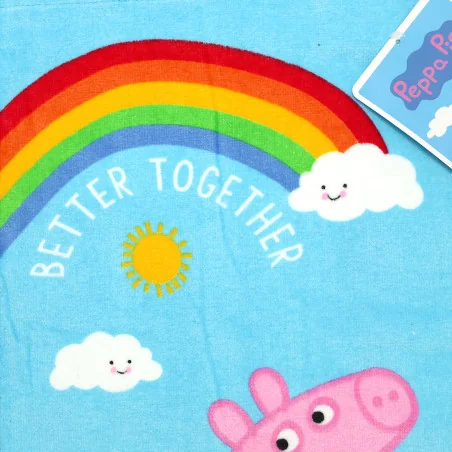 Παιδική Πετσέτα Προσώπου & Χεριών Peppa Pig "Better Together" 30x50cm – 100% Βαμβάκι (JFK036600)