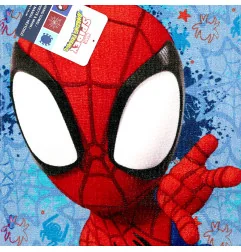 Παιδική Πετσέτα Προσώπου & Χεριών Marvel Spidey "Blue" 30x50cm – 100% Βαμβάκι (FML365969)
