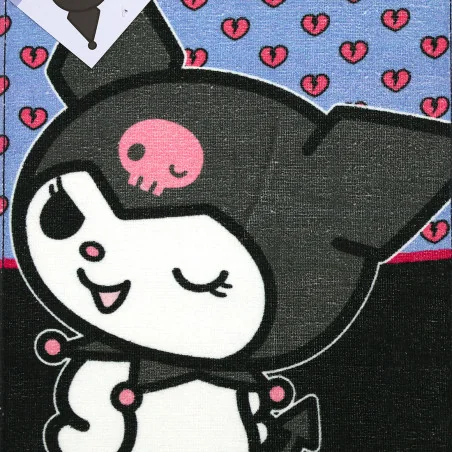Παιδική Πετσέτα Προσώπου & Χεριών Sanrio "Kuromi" 30x50cm – 100% Βαμβάκι (FML365853) Παιδική Πετσέτα Προσώπου & Χεριών Sanrio "Kuromi" 30x50cm – 100% Βαμβάκι (FML365853)