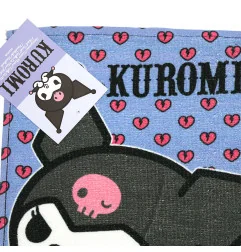 Παιδική Πετσέτα Προσώπου & Χεριών Sanrio "Kuromi" 30x50cm – 100% Βαμβάκι (FML365853) - Πετσέτες προσώπου / νηπιαγωγείου