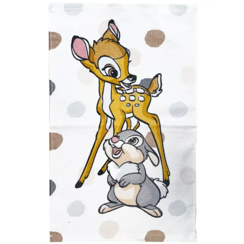Παιδική Πετσέτα Προσώπου & Χεριών Disney Bambi "Dotty Friends" 30x50cm – 100% Βαμβάκι (JFK036716)