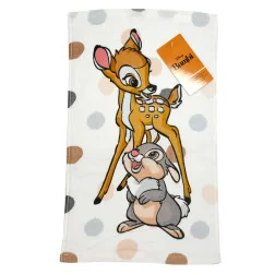 Παιδική Πετσέτα Προσώπου & Χεριών Disney Bambi "Dotty Friends" 30x50cm – 100% Βαμβάκι (JFK036716)