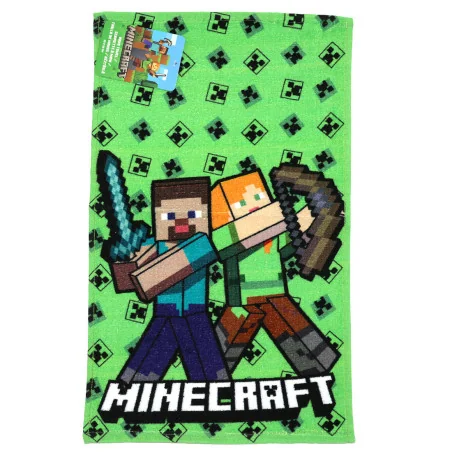 Παιδική Πετσέτα Προσώπου & Χεριών Minecraft "Battle" 30x50cm – 100% Βαμβάκι (FML365914) - Πετσέτες προσώπου / νηπιαγωγείου