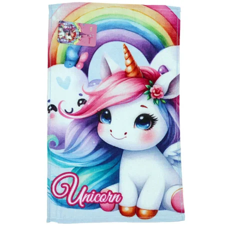 Παιδική Πετσέτα Προσώπου & Χεριών "Unicorn Princess" 30x50cm – 100% Βαμβάκι (FML365976)