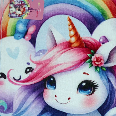 Παιδική Πετσέτα Προσώπου & Χεριών "Unicorn Princess" 30x50cm – 100% Βαμβάκι (FML365976)