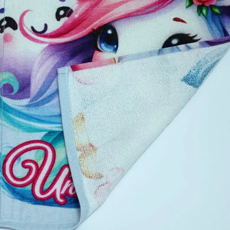 Παιδική Πετσέτα Προσώπου & Χεριών "Unicorn Princess" 30x50cm – 100% Βαμβάκι (FML365976)
