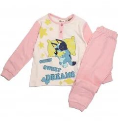 Παιδική Πυτζάμα για Κορίτσι Bluey "Sweet Dreams" 100% Βαμβάκι Σε Κουτί Δώρου – Ροζ(HY20141Pink) - Χειμωνιάτικες / εποχιακές π...