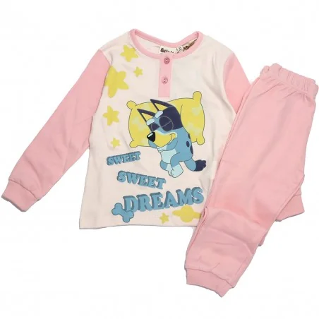 Παιδική Πυτζάμα για Κορίτσι Bluey "Sweet Dreams" 100% Βαμβάκι Σε Κουτί Δώρου – Ροζ(HY20141Pink) Παιδική Πυτζάμα για Κορίτσι Bluey "Sweet Dreams" 100% Βαμβάκι Σε Κουτί Δώρου – Ροζ(HY20141Pink)