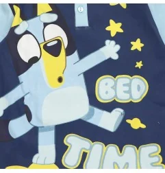 Παιδική Πυτζάμα για Αγόρι Bluey "Bed Time" 100% Βαμβάκι Σε Κουτί Δώρου – Μπλε / Γαλάζιο (HY20143BLUE) - Χειμωνιάτικες / εποχι...
