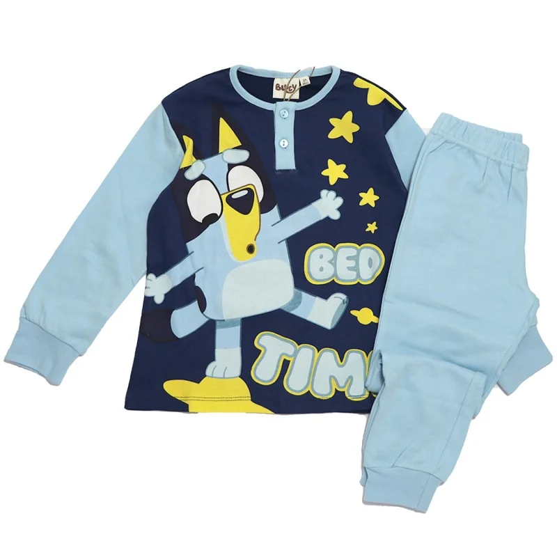 Παιδική Πυτζάμα για Αγόρι Bluey "Bed Time" 100% Βαμβάκι Σε Κουτί Δώρου – Μπλε / Γαλάζιο (HY20143BLUE) Παιδική Πυτζάμα για Αγόρι Bluey "Bed Time" 100% Βαμβάκι Σε Κουτί Δώρου – Μπλε / Γαλάζιο (HY20143BLUE)