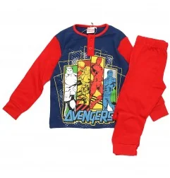 Παιδική Πυτζάμα για Αγόρι Marvel Avengers 100% Βαμβάκι Σε Κουτί Δώρου – Κόκκινο / Σκούρο Μπλε (HY20079RED) - Χειμωνιάτικες / ...