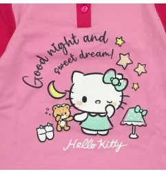 Παιδική Πιτζάμα για Κορίτσι Hello Kitty "Good Night and Sweet Dreams" 100% Βαμβάκι Σε Κουτί Δώρου – Φούξια (HY20161fushia) - ...