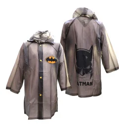 Παιδικό Αδιάβροχο για Αγόρι Batman – Σκούρο Γκρι Ημιδιάφανο PVC (BAT 52 28 473) - Κοριτσίστικα αδιάβροχα