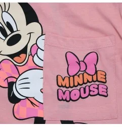 Παιδικό μακρυμάνικο μπλουζάκι για Κορίτσι Disney Minnie Mouse 100% Βαμβάκι – Ροζ (HY10139PINK) - Μπλουζάκια Μακρυμάνικα (μακό)