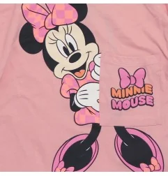 Παιδικό μακρυμάνικο μπλουζάκι για Κορίτσι Disney Minnie Mouse 100% Βαμβάκι – Ροζ (HY10139PINK) - Μπλουζάκια Μακρυμάνικα (μακό)