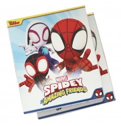 Παιδική Πιτζάμα για Αγόρι Marvel Spidey and His Amazing Friends 100% Βαμβάκι Σε Κουτί Δώρου – Κόκκινο / Μπλε (HY20085Red)