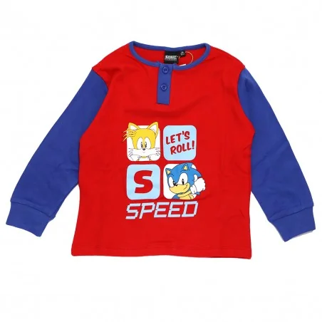 Παιδική Πιτζάμα για Αγόρι Sonic The Hedgehog "Let's Roll! Speed" 100% Βαμβάκι Σε Κουτί Δώρου – Μπλε / Κόκκινο (HY20083blue) Παιδική Πιτζάμα για Αγόρι Sonic The Hedgehog "Let's Roll! Speed" 100% Βαμβάκι Σε Κουτί Δώρου – Μπλε / Κόκκινο (HY20083blue)