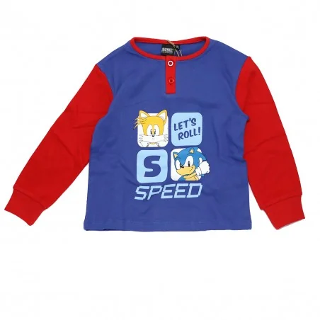 Παιδική Πιτζάμα για Αγόρι Sonic The Hedgehog "Let's Roll! Speed" 100% Βαμβάκι Σε Κουτί Δώρου – Κόκκινο / Μπλε (HY20083RED) Παιδική Πιτζάμα για Αγόρι Sonic The Hedgehog "Let's Roll! Speed" 100% Βαμβάκι Σε Κουτί Δώρου – Κόκκινο / Μπλε (HY20083RED)