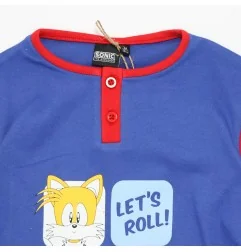 Παιδική Πιτζάμα για Αγόρι Sonic The Hedgehog "Let's Roll! Speed" 100% Βαμβάκι Σε Κουτί Δώρου – Κόκκινο / Μπλε (HY20083RED) - ...