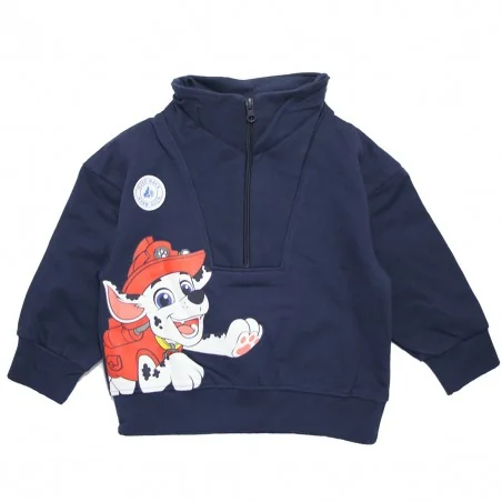 Παιδική Μπλούζα Φούτερ για Αγόρι Paw Patrol "The Playful Outdoors" με Φερμουάρ στη Λαιμόκοψη – Σκούρο Μπλε (HY10049) Παιδική Μπλούζα Φούτερ για Αγόρι Paw Patrol "The Playful Outdoors" με Φερμουάρ στη Λαιμόκοψη – Σκούρο Μπλε (HY10049)