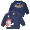 Παιδική Μπλούζα Φούτερ για Αγόρι Paw Patrol "The Playful Outdoors" με Φερμουάρ στη Λαιμόκοψη – Σκούρο Μπλε (HY10049)