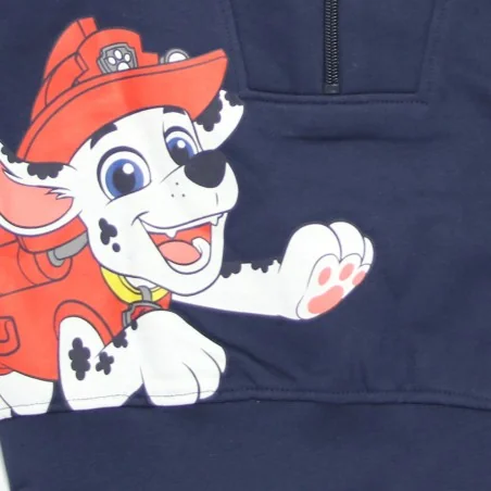 Παιδική Μπλούζα Φούτερ για Αγόρι Paw Patrol "The Playful Outdoors" με Φερμουάρ στη Λαιμόκοψη – Σκούρο Μπλε (HY10049) Παιδική Μπλούζα Φούτερ για Αγόρι Paw Patrol "The Playful Outdoors" με Φερμουάρ στη Λαιμόκοψη – Σκούρο Μπλε (HY10049)
