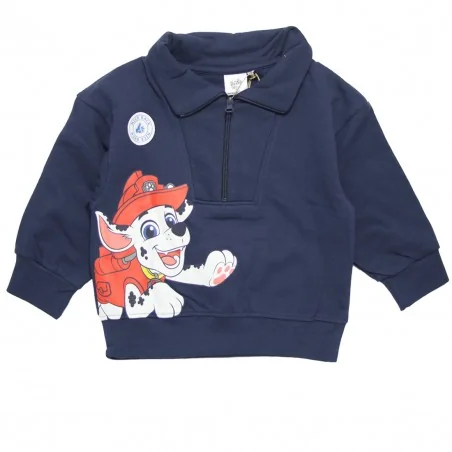 Παιδική Μπλούζα Φούτερ για Αγόρι Paw Patrol "The Playful Outdoors" με Φερμουάρ στη Λαιμόκοψη – Σκούρο Μπλε (HY10049) Παιδική Μπλούζα Φούτερ για Αγόρι Paw Patrol "The Playful Outdoors" με Φερμουάρ στη Λαιμόκοψη – Σκούρο Μπλε (HY10049)