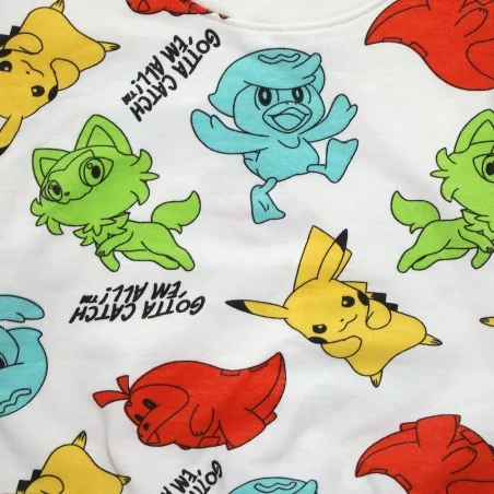 Παιδική Μπλούζα Φούτερ για Αγόρι Pokémon "Gotta Catch 'Em All!" – Εκρού (HY10293Ecru) Παιδική Μπλούζα Φούτερ για Αγόρι Pokémon "Gotta Catch 'Em All!" – Εκρού (HY10293Ecru)