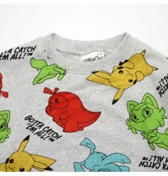 Παιδική Μπλούζα Φούτερ για Αγόρι Pokémon "Gotta Catch 'Em All!" – Γκρι Μελανζέ (HY10293Grey) - Μπλούζες φούτερ