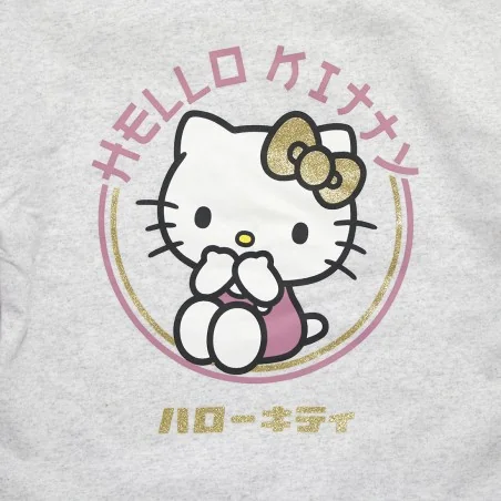 Παιδική Μπλούζα Φούτερ για Κορίτσι Hello Kitty με Λεπτομέρεια στους Ώμους – Ανοιχτό Γκρι Μελανζέ (HY10373L.Grey) Παιδική Μπλούζα Φούτερ για Κορίτσι Hello Kitty με Λεπτομέρεια στους Ώμους – Ανοιχτό Γκρι Μελανζέ (HY10373L.Grey)