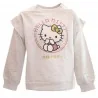 Παιδική Μπλούζα Φούτερ για Κορίτσι Hello Kitty με Λεπτομέρεια στους Ώμους – Ανοιχτό Γκρι Μελανζέ (HY10373L.Grey) - Μπλούζες φ...
