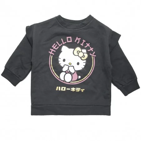 Παιδική Μπλούζα Φούτερ για Κορίτσι Hello Kitty με Λεπτομέρεια στους Ώμους – Σκούρο Γκρι / Ανθρακί (HY10373D.Grey) Παιδική Μπλούζα Φούτερ για Κορίτσι Hello Kitty με Λεπτομέρεια στους Ώμους – Σκούρο Γκρι / Ανθρακί (HY10373D.Grey)