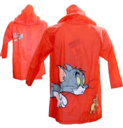 Παιδικό Αδιάβροχο Παλτό Tom & Jerry Unisex – Κόκκινο (TJ 52 28 707) - Αγορίστικα αδιάβροχα