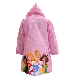 Παιδικό Αδιάβροχο Παλτό για Κορίτσι Disney Princess – Ανοιχτό Ροζ (DIS P 52 28 B543)