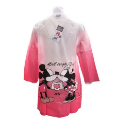 Παιδικό Αδιάβροχο Παλτό για Κορίτσι Disney Minnie Mouse – Ombre Ροζ / Διάφανο (DIS MF 52 28 B533)
