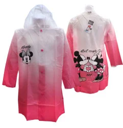 Παιδικό Αδιάβροχο Παλτό για Κορίτσι Disney Minnie Mouse – Ombre Ροζ / Διάφανο (DIS MF 52 28 B533) - Κοριτσίστικα αδιάβροχα