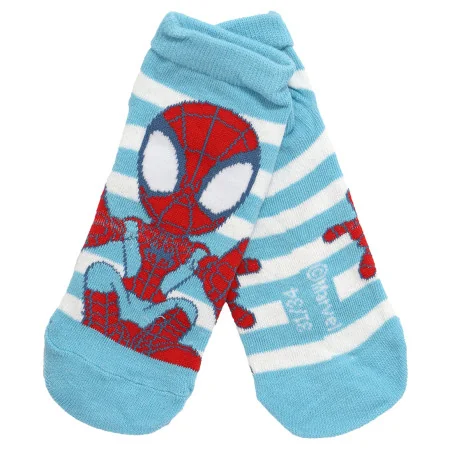 Παιδικές Κοντές Κάλτσες για Αγόρι Spidey and His Amazing Friends (Σετ 3 Ζευγάρια) (EZ06039 BLUE)