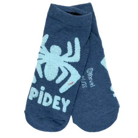 Παιδικές Κοντές Κάλτσες για Αγόρι Spidey and His Amazing Friends (Σετ 3 Ζευγάρια) (EZ06039 BLUE)
