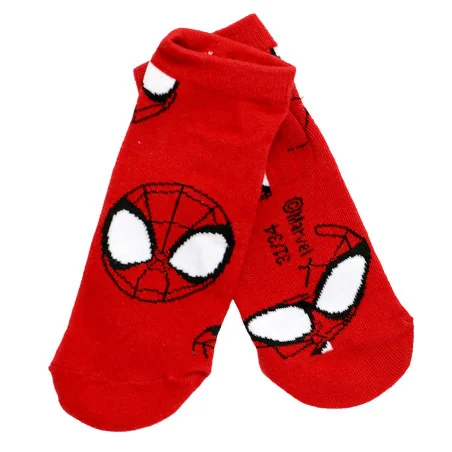 Παιδικές Κοντές Κάλτσες για Αγόρι Spidey and His Amazing Friends (Σετ 3 Ζευγάρια) – Κόκκινο / Μπλε / Γκρι (EZ06039 RED)