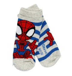 Παιδικές Κοντές Κάλτσες για Αγόρι Spidey and His Amazing Friends (Σετ 3 Ζευγάρια) – Κόκκινο / Μπλε / Γκρι (EZ06039 RED) - Κάλ...