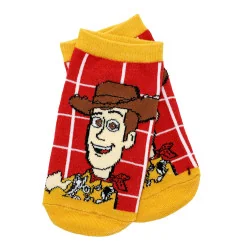 Παιδικές Κοντές Κάλτσες για Αγόρι Disney Pixar Toy Story (Σετ 3 Ζευγάρια) – Λευκό / Πράσινο / Κόκκινο (EZ06068White) - Κάλτσε...