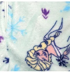Παιδική Ολόσωμη Πιτζάμα Onesie Coral Fleece με Κουκούλα για Κορίτσι Disney Frozen – Βεραμάν (HW2009) - Ολόσωμες Πιτζάμες
